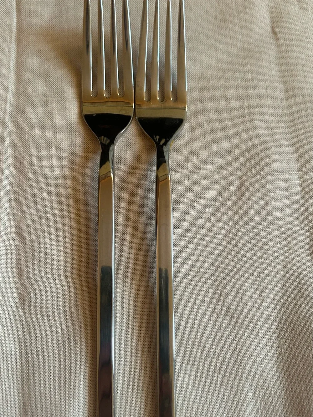 Villeroy & Boch New Wave 18/10 Stainless Steel Set of 2 Dinner Forks